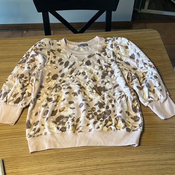 Wit & Wisdom Women’s Crewneck Top. Small. Pink Floral. - Picture 6 of 7